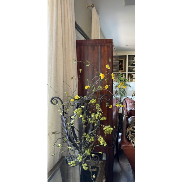 Heavy for its size and utterly classic, here is a bronze finish metal urn with limitless possibilities for adding...