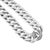 Early 21st Century Retired David Yurman Cordelia 925 Silver 1.34ct Diamond Curb Chain Necklace For Sale - Image 5 of 7