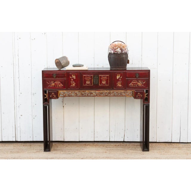 This original Kang table hails from Shanxi province and dates back to the late 19th century. Originally designed for...