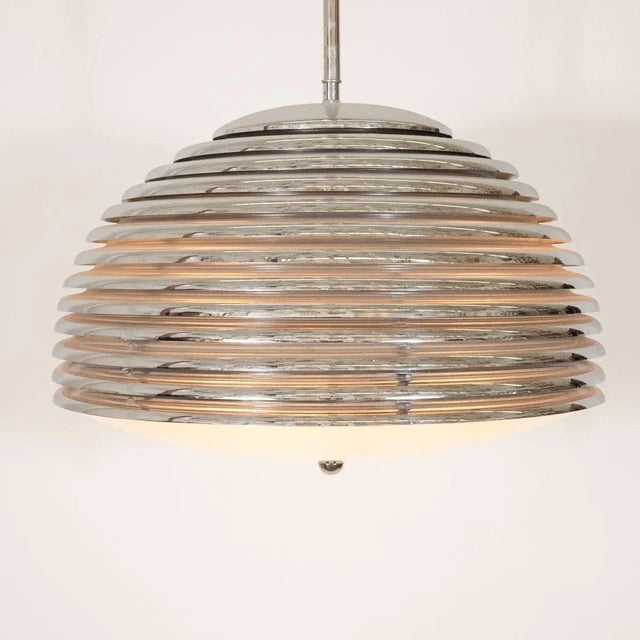 Space-age Nickel Pendant For Sale In New York - Image 6 of 10