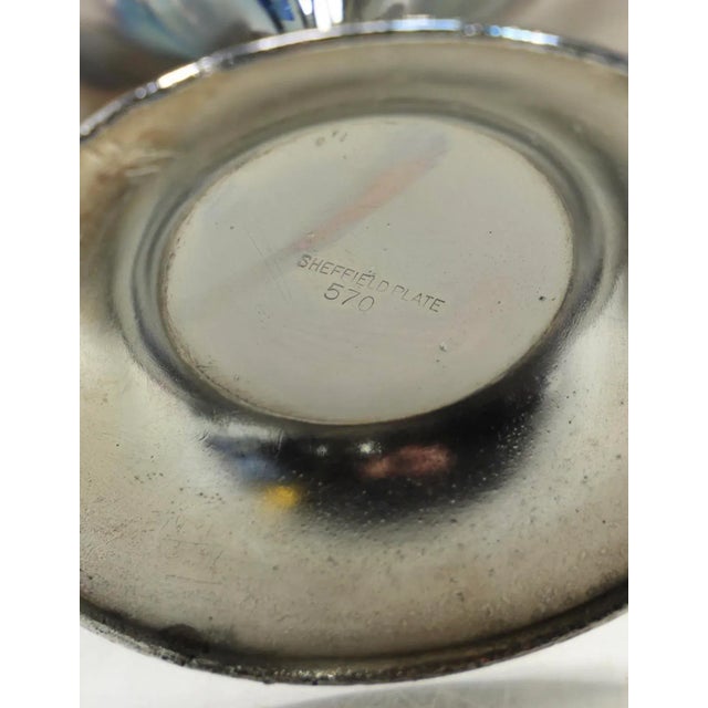 Figurative 1920s Edwardian Sheffield Plate Nut Dish For Sale - Image 3 of 4