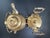 Antique Ornate Brass Tilting Teapot With Stand and Warmer For Sale In Las Vegas - Image 6 of 15