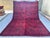Vintage Red Afghan Ersari Hand-Knotted Wool Rug - 7'1" X 10'1" For Sale - Image 9 of 11
