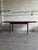 Brown Vintage Danish Modern Teak Extendable Dining Table With Draw Leaves For Sale - Image 8 of 10