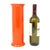 Orange Italian Orange Ceramic Cylinder Vase, 11.5" — Marked 1081/G For Sale - Image 8 of 8