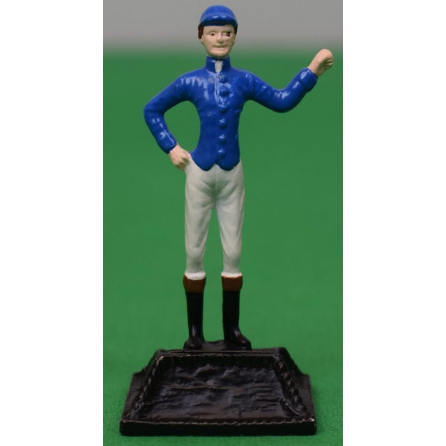 Set X 6 "21" Club Jockey Placecard Holders For Sale In New York - Image 6 of 8