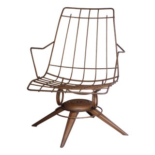 Vintage Homecrest Swivel Chair, 1960s For Sale