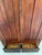 19th C. Walnut Cabinet With Scallop Trim American Primitive Armoire Closet For Sale - Image 15 of 16