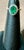 2.5 Carat Oval Natural Zambian Emerald & 1.25ct Diamond Ring 14 Karat White Gold For Sale - Image 4 of 8