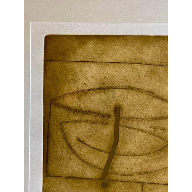 Abstract Victor Pasmore, "Linear Development in One Movement," Signed Etching and Aquatint, 1974 For Sale - Image 3 of 9