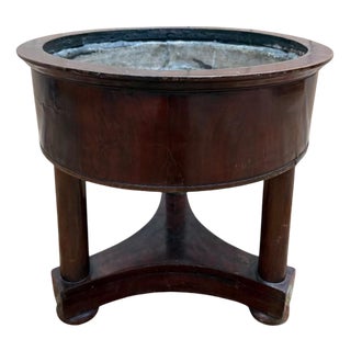 Empire Planter in Mahogany For Sale