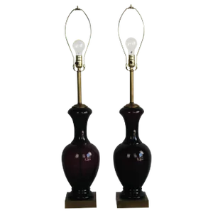 Murano Glass Table Lamps