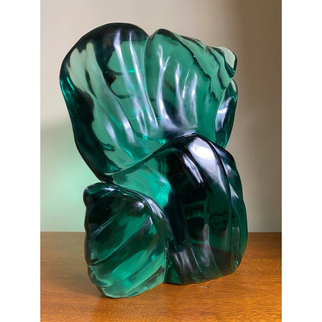 Contemporary Late 20th Century Obsidian Angelfish For Sale - Image 3 of 7