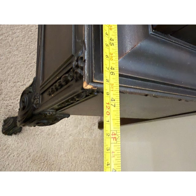 Antique Chippendale Mahogany Cabinet For Sale In Minneapolis - Image 6 of 10