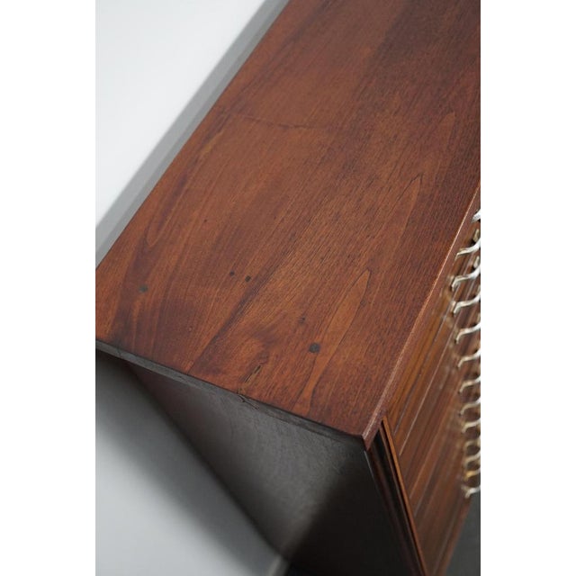 Vintage Dutch Mahogany Watchmakers Cabinet, 1930s For Sale - Image 17 of 18