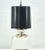 Mid-Century Modern Mercury Glass Table Lamp, 1960 For Sale - Image 3 of 7
