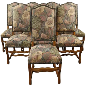 Dining Chairs Sheepbone French Set 8 Light Oak
