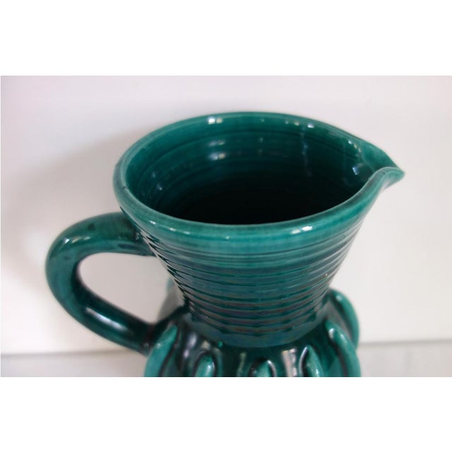 Ceramic Vintage Pitcher Vase by Accolay, 1960s For Sale - Image 7 of 13