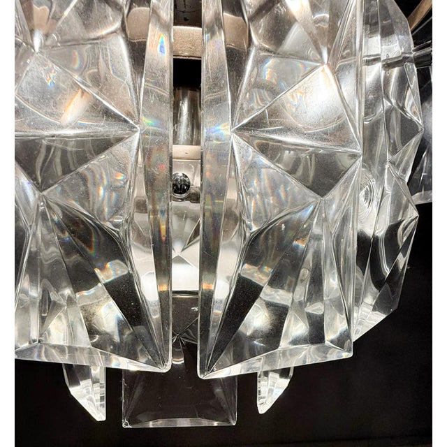 Mid-Century Chandelier from Kinkeldey, Germany, 1970s For Sale - Image 17 of 18