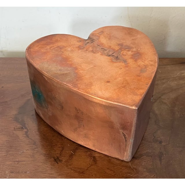 American Folk Art Copper Heart Sculpture For Sale In New York - Image 6 of 13