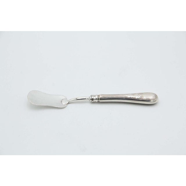 Silver Dessert Spatula For Sale - Image 4 of 4
