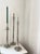 Vintage Art Deco Modernist Chrome Candlesticks, 1930s, Set of 3 For Sale - Image 9 of 17