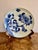 Pretty antique blue and white large Japanese imari plate, having a pretty antique Japanese imari large plate hand painted...