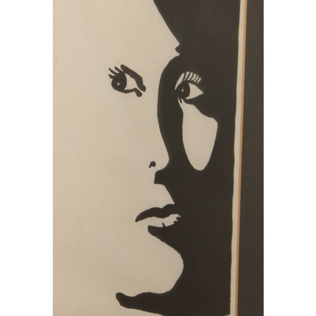 Black Karen Corchin Limited Edition Print, 'Watching' For Sale - Image 8 of 12