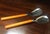 Silver 1930s Art Deco Chromium Cocktail Shaker Serving Set W/Butterscotch Bakelite Handles For Sale - Image 8 of 10