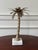1990s Palm Leaf Style Candle Holders For Sale - Image 5 of 14