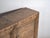 Tall chinese sideboard in solid pine wood, with two doors and two inner shelves decorated, originally from gansu province...