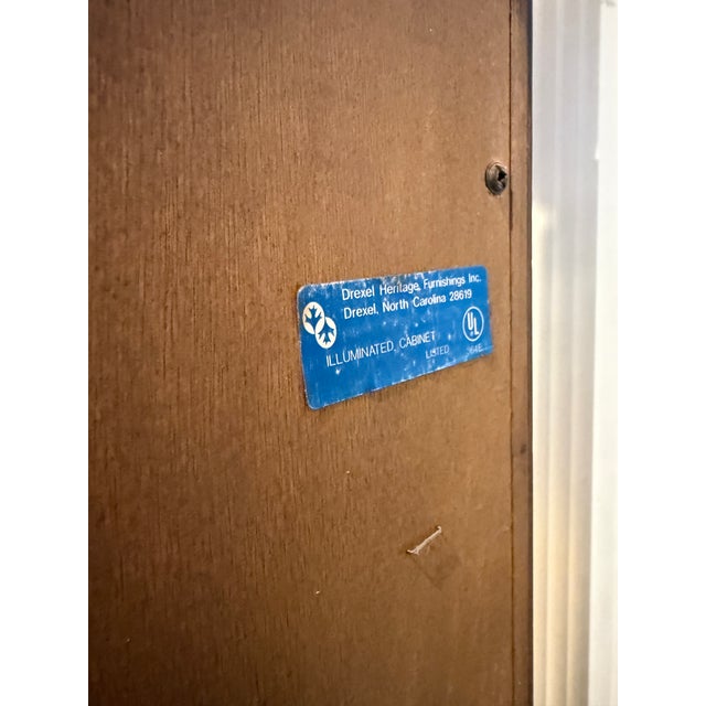 Dynasty by Drexel Heritage Curio Cabinet For Sale - Image 9 of 12