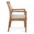 Midcentury Float Back Dining Arm Chair For Sale - Image 4 of 5
