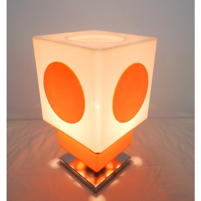 1960s Verner Panton-Style Yellow Desk Lamp For Sale - Image 9 of 12