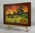 The oil painting on canvas titled ""The Summer Sky is Burning"" captures the dramatic and mesmerizing glow of a summer...