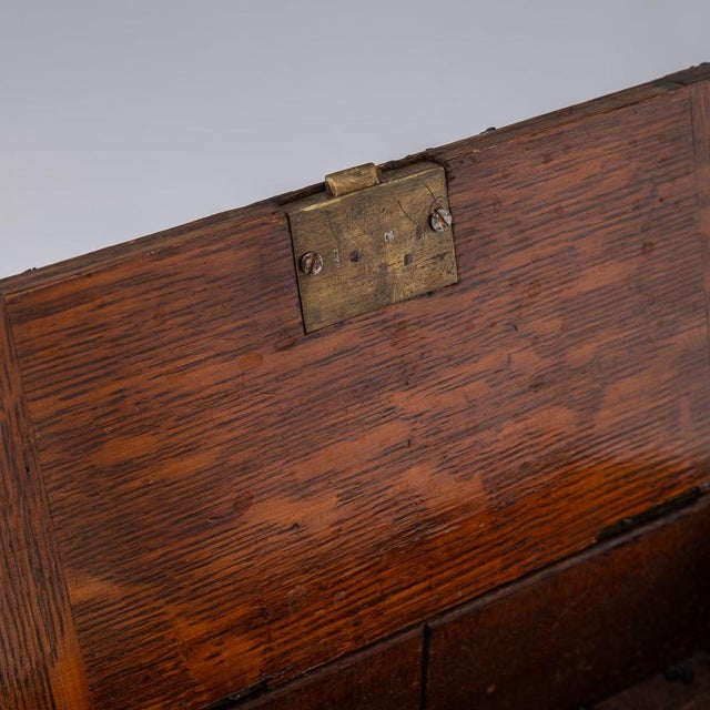 Edwardian Oak GWR Railway Locomotive Tender Box, 1900s For Sale - Image 4 of 18