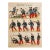 1880s - 1890s French Military Print - Imagerie d'Épinal #64 - Infanterie (En Tirailleurs) For Sale