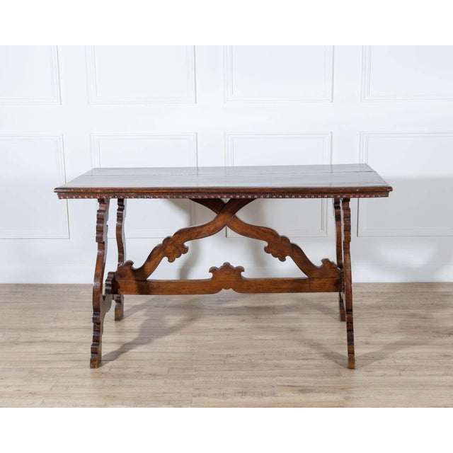 19th Century Walnut Fratino Table For Sale In Atlanta - Image 6 of 9