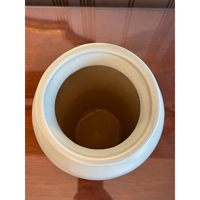 Textile Vintage Harris Seafoam Green Vase For Sale - Image 7 of 10