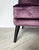 Vintage French-Style Lounge Chairs in Velvet, 1990s, Set of 2 For Sale - Image 11 of 15