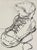 1980s unsigned etching of a shoe or hiking boot. Unsigned, deep impression. Combined shipping available, please inquire.