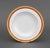 White Bernardaud "Madison Carmin" Pattern Porcelain Dinnerware Service for Eleven For Sale - Image 8 of 11
