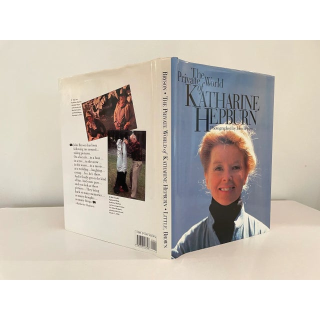 Hollywood Regency The Private World of Katharine Hepburn 1990 Hardcover Book For Sale - Image 3 of 11
