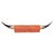 Tan Vintage Rustic Southwestern Ranch / Lodge Wall Mounted Steer Horns With Leather and Rope — 27” For Sale - Image 8 of 8