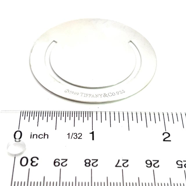 Tiffany and Co. 1990s Tiffany & Co. Sterling Silver Bookmark For Sale - Image 4 of 4