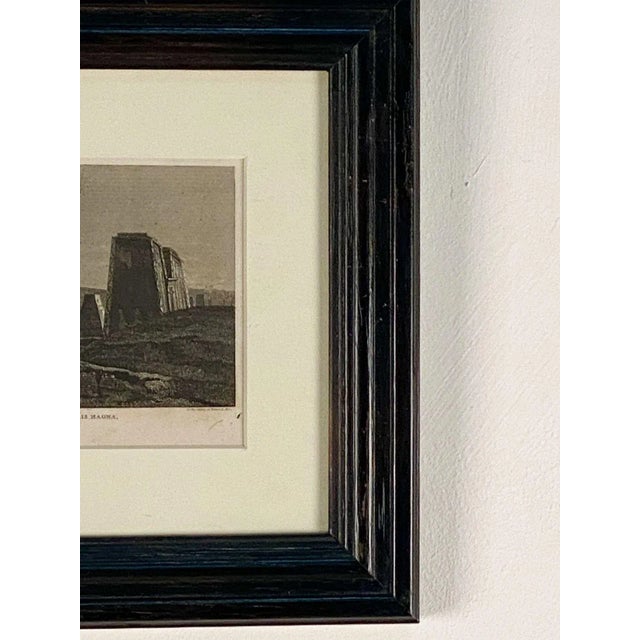 Mid 19th Century Regency Period Etching "The Temple of Apollinopolis Magna at Edfu" For Sale - Image 5 of 6