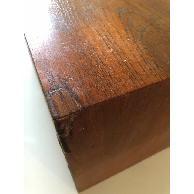 Vintage Mid-Century Danish Floating Teak Desk by Sven Ellekaer. For Raymor Omnibus. For Sale In Tampa - Image 6 of 10