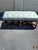 1960s 1960s Louis XV Style Gilded Bench French Rococo Upholstered Ottoman, Entryway Vanity Seating For Sale - Image 5 of 6