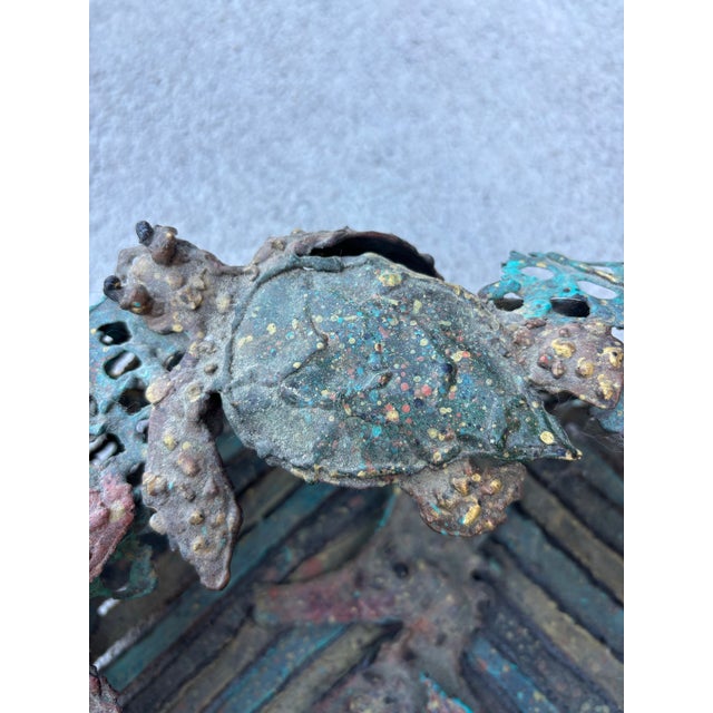 Tan Trudi Gilliam Torch Welded Nautical Theme Basket For Sale - Image 8 of 11