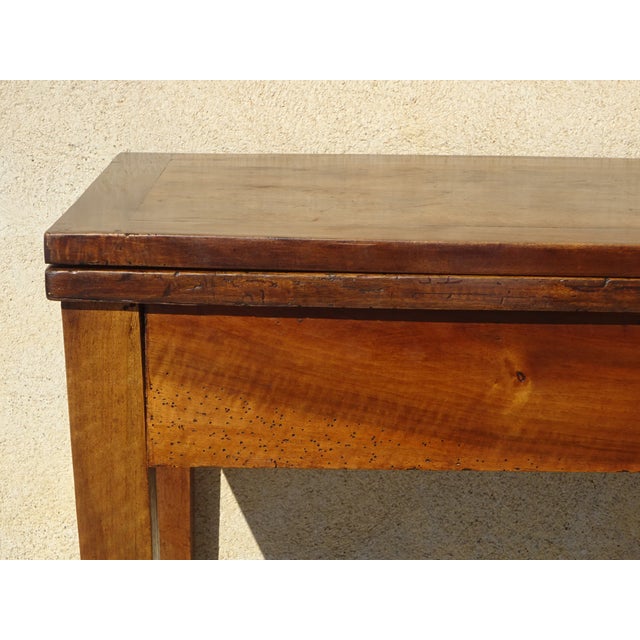 Antique Game Table in Walnut, 1800s For Sale - Image 10 of 18